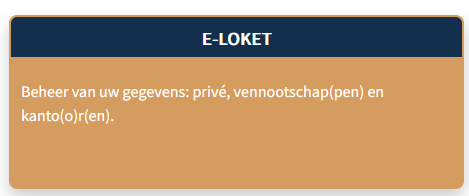 e-loket, ITAA-portaal, itsme, eID