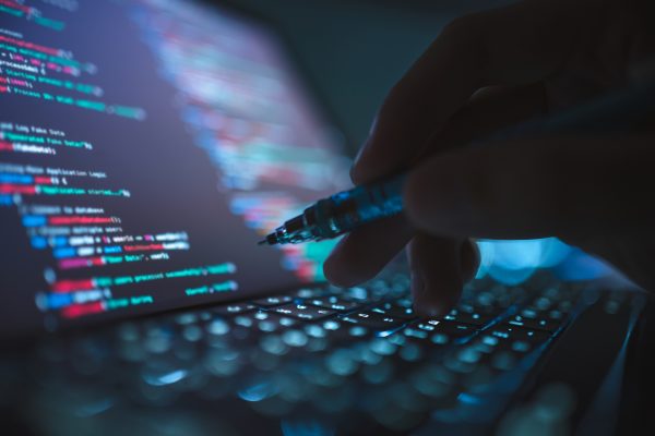 Businessman working working with agentic AI innovative advanced Technologies in financial sector investing in digital techstock